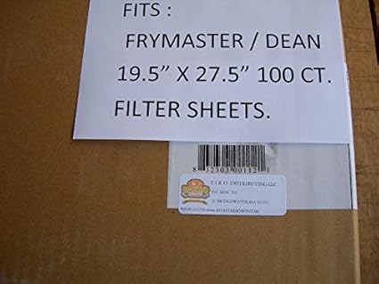 Amazon.com: frymaster rectangle-type freidora Filtros de ...