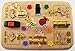 Latch board, Travel busy board, Toy for autism, Toddler busy toys, Mini activity board, Sensory board, Montessori kid toy, Toys for twins