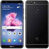Huawei P Smart (32GB) 5.6" Fullview Display &amp; Dual Camera's, 4G LTE Dual-SIM Factory Unlocked w/ Fingerprint Scanner FIG-L23 International Model, No Warranty (Black)