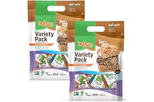 Dulzura Borincana Kit - Healthy Snack Variety Pack Bars | Mix of Sesame, Almond, Honey & Flax Seed 16.75 oz Each Bag (2 Pack) | Vegan, Non GMO, Gluten Free + (1) Limited Edition Puerto Rican Sticker by Artist Jose Hoffman