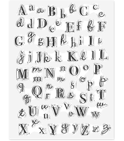 Kwan Crafts Clear Stamps - Month Week Sunshine Moon Flowers Design For Card Making