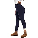 GAYHAY Fleece Lined Leggings for Women – Thick Winter Warm Thermal High Waisted Tummy Control Workout Yoga Pants