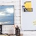 MyGift Matte Black Metal Magnetic Marker Holder for Whiteboard, Office Supplies and Accessory Storage Mesh Baskets for Fridge, Set of 6