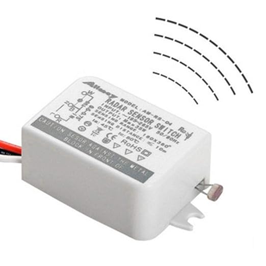 Controlador Smart Switch con sensor de microondas, sonido por ...