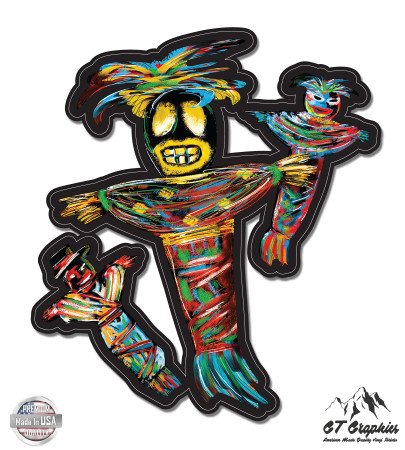 GT Graphics Express Voodoo Dolls - Vinyl Sticker Waterproof Decal