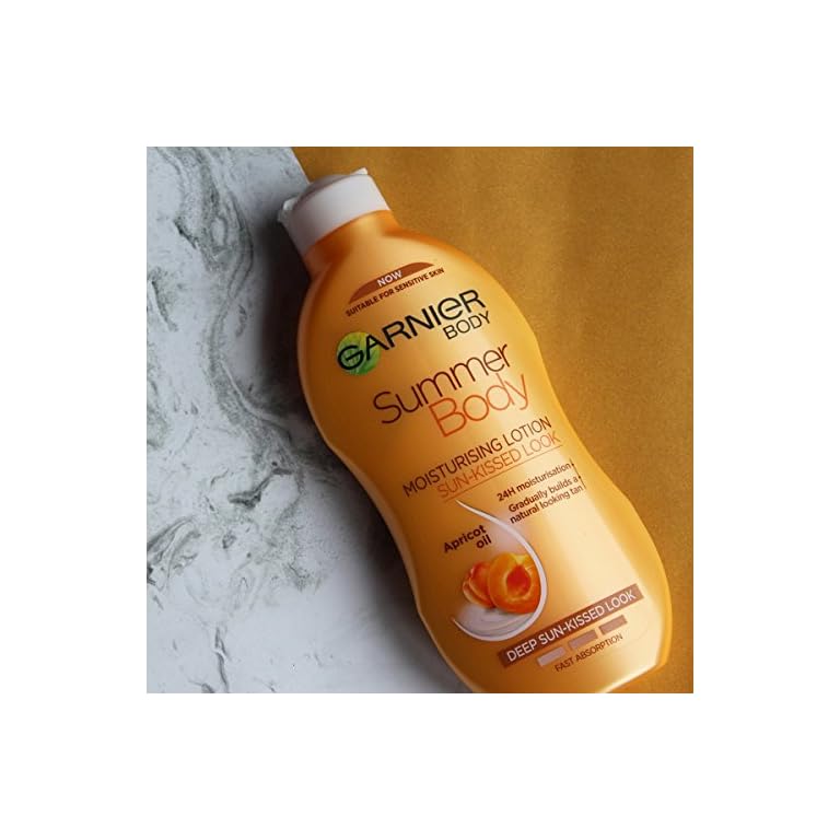 Garnier Summer Body Gradual Tan Moisturiser Deep 250ml, For A Radiant