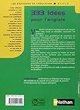 Image de 333 idees pour l'anglais (French Edition)