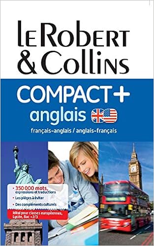 Amazon Fr Dictionnaire Le Robert Collins Compact Anglais Collectif Livres
