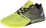 Reebok Men's R Crossfit Nano 5.0 Training Shoe, Semi Solar Yellow/Black/Flat Grey, 9 M US