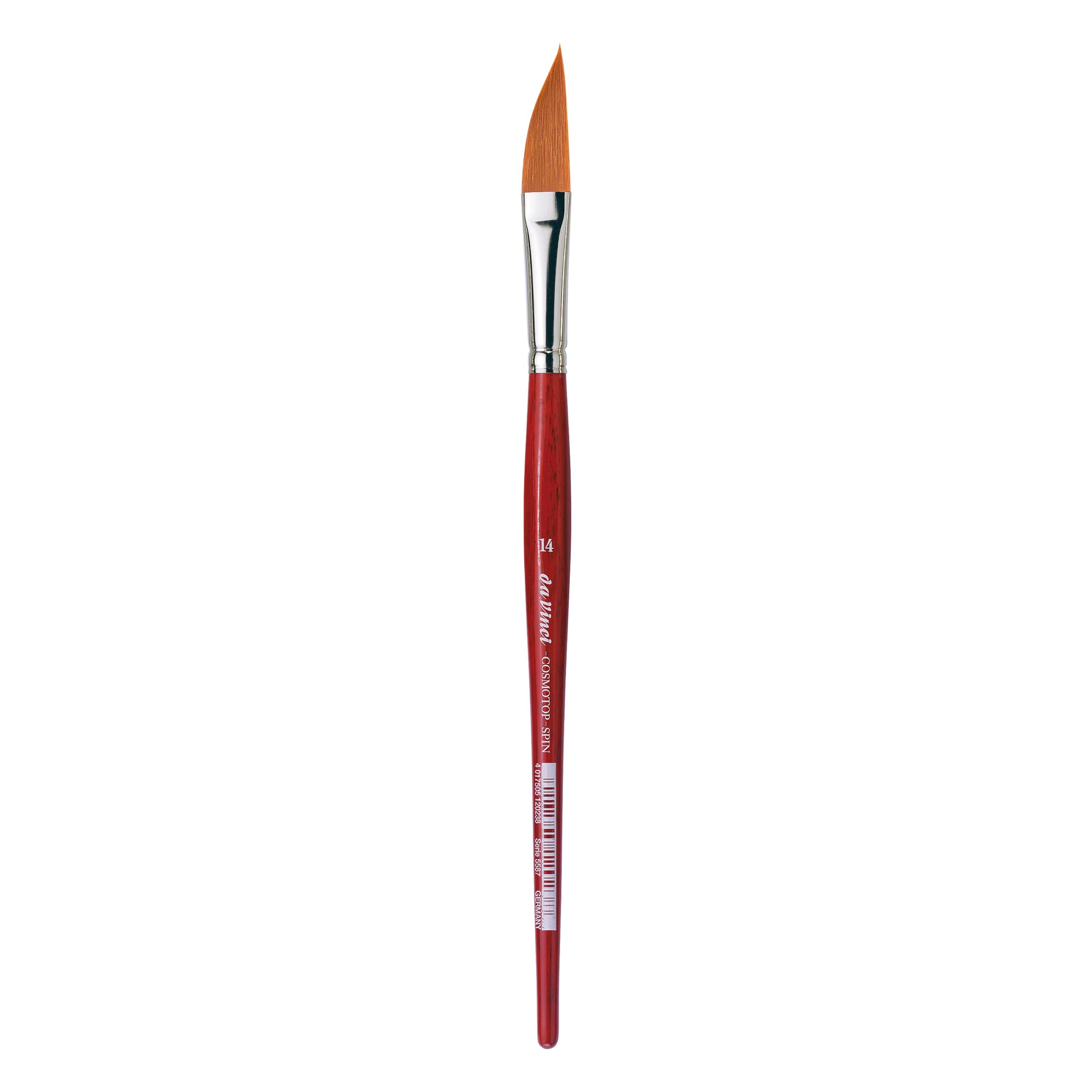 Da Vinci 5587 Series Water Colour Brush, Synthetic Fiber, Red, 25 x 1.26 x 30 cm — image 1