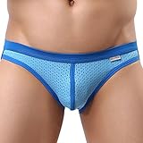 FEESHOW Men's Soft Stretch Bikini Briefs