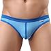 FEESHOW Men's Soft Bikini Briefs Bulge Pouch Underwear Low Rise Swimming Shorts