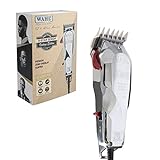 Wahl Professional 5-Star Senior Vintage Edition Clipper #8545-300 - With 3 Attachment Combs - Blades Adjust to Zero Overlap - V9000 Electromagnetic Motor (Misc.)