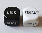 Funny Dice Love Dice Sex Dice Erotic Dice Love Game Toy Sweetheart Couple Gift for Bachelor Party