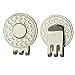 GOLTERS Assorted Color Golf Club Ball Marker and Magnetic Golf Hat Clip (Black)