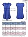 Jazzco Womens Scoop Shirring Neckline Short Sleeve Tunic Tops