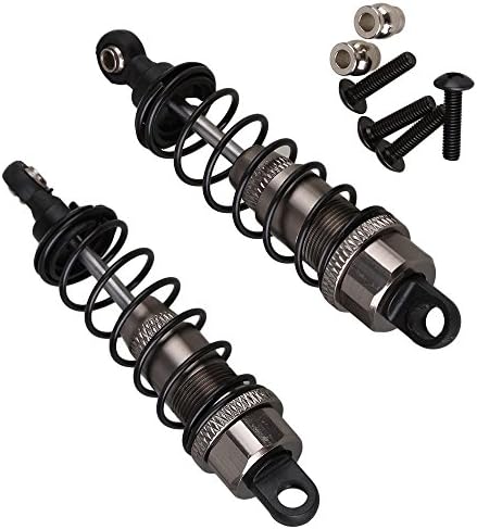 Yiguo 2pcs Aluminium K949-010 Front Shock Absorbers for RC 1:10 WL-K949 Off Road Car Titanium