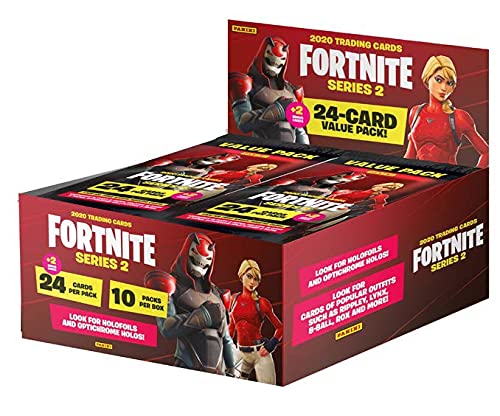 Panini Fortnite Series 2 Trading Cards, Fatpack Box