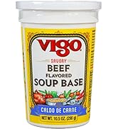 Vigo Savory Soup Base, Recipe Flavor Enhancer 10.5oz (Beef, Pack of 6)