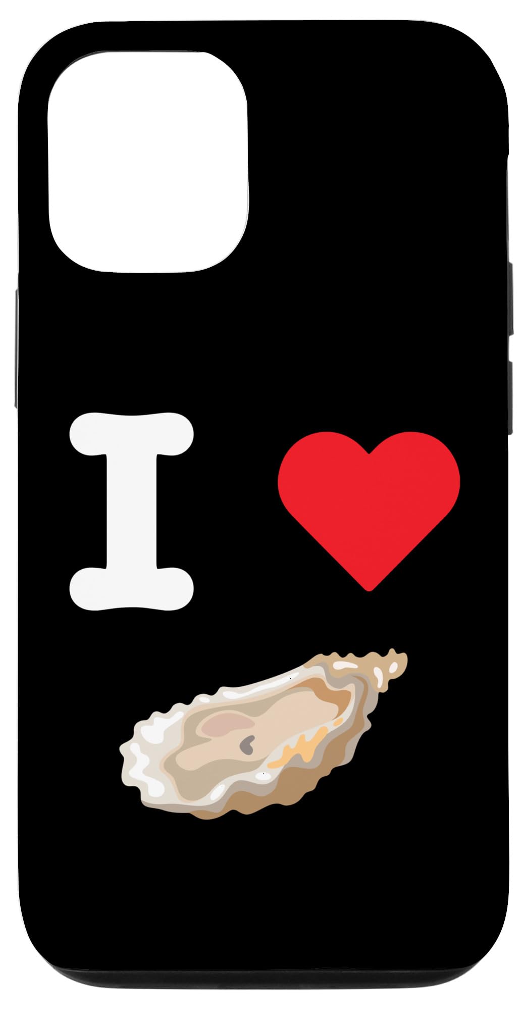 iPhone 14 I Love Oysters Mollusk Mignonette Cocktail Gourmet Seafood Case