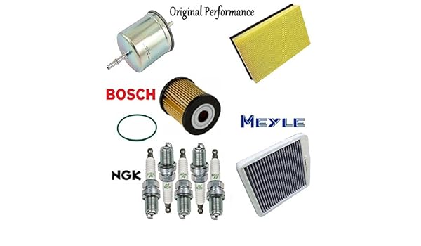Tune Up Kit Air Oil Filters Wire Spark Plug FIT PONTIAC G6 V6; 3.5L