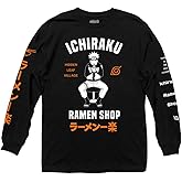 Ripple Junction Naruto Shippuden Ichiraku Ramen Shop Anime Long-Sleeve Adult T-Shirt Officially Licensed