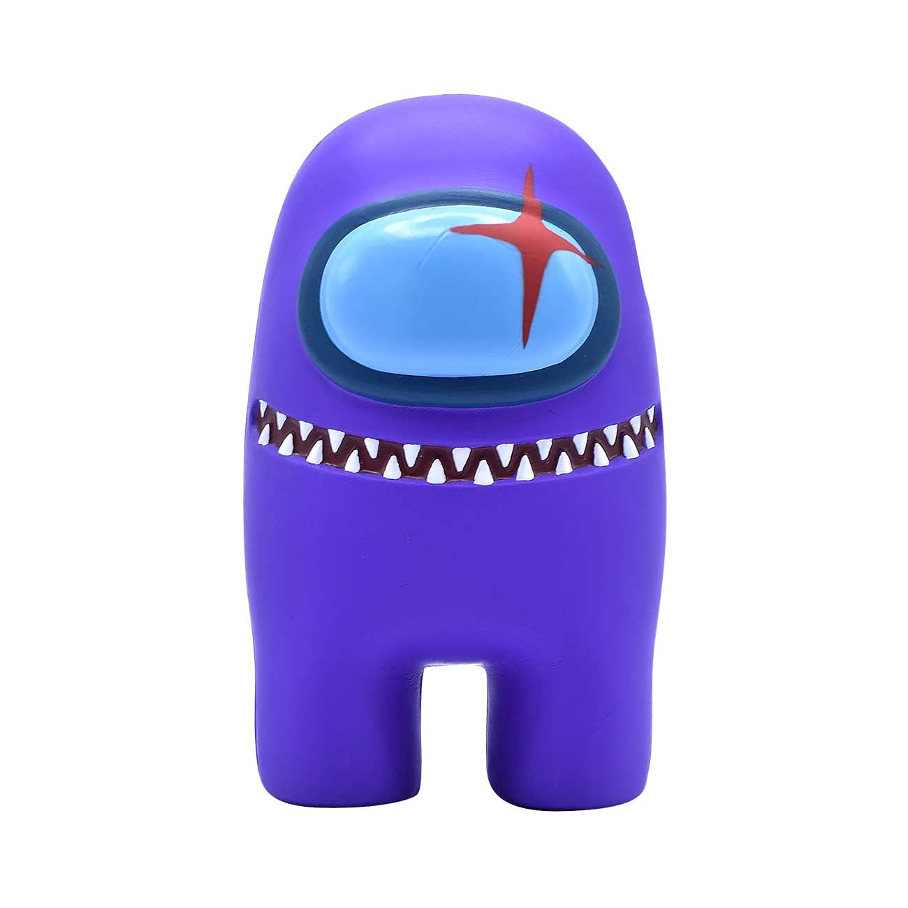 Photo 1 of Among Us Mega SquishMe – 7? Purple Imposter Squishy Toy – Official Slow-Rise Stress Relief for Kids & Gamers