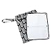 Sarah Wells Pumparoo Wet Dry Bag for Breast Pump Parts – Compact Organizer with Waterproof Pocket, Staging Mat & Fridge Hack – Machine Washable Pumping Accessory (Black & White)