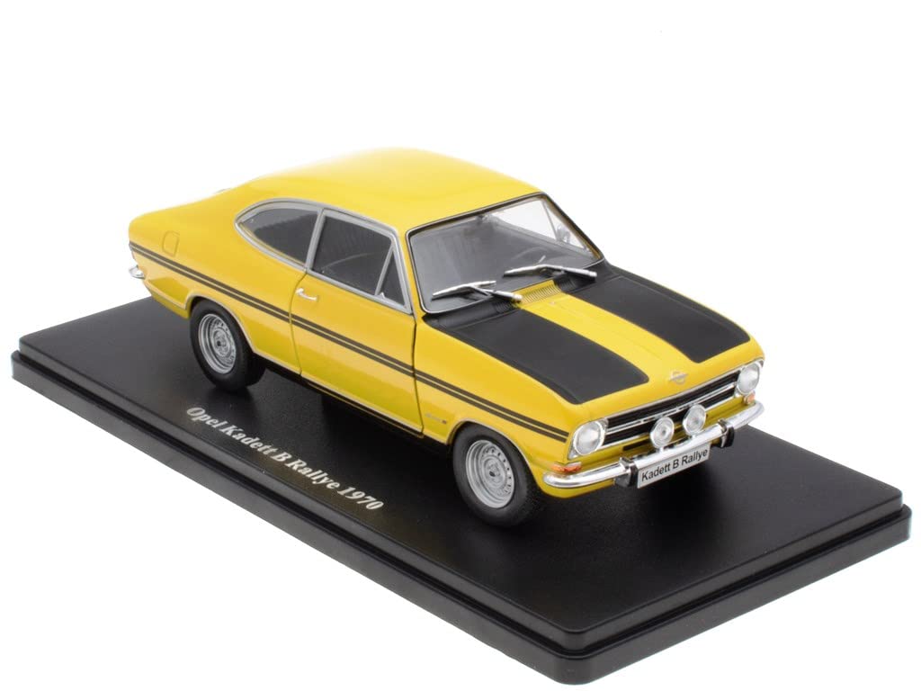 - Collectible miniature car 1/24 compatible with Opel Kadett B Rallye - 1970 - OP006