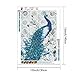 HaiMay 2 Pack 5D DIY Diamond Painting Kits Full Drill Diamond Painting Wall Decoration Rhinestone Diamond Embroidery Paintings, Peacocks(12x16 inch)