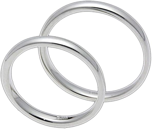 Amazon Pt900 結婚指輪 マリッジ プラチナ ペアリング 2本セット 指輪 地金 重ねづけ リング 通販