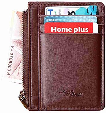 Slim Wallet RFID Front Pocket Wallet Minimalist Secure Thin Credit Card Holder