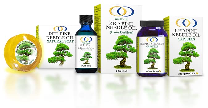 Optimally Organic Red Pine Needle Oil 2oz - Daily Drops for Extreme Immune Support - BioActive Cell & DNA Support - 1290 Drops - 3 to 7 Drops Per Dose -Vegan Body Cleanse - Longevity Oil