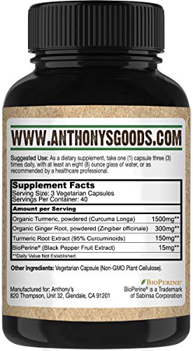 2 Anthonys+Turmeric+Ginger+Supplement+Capsules