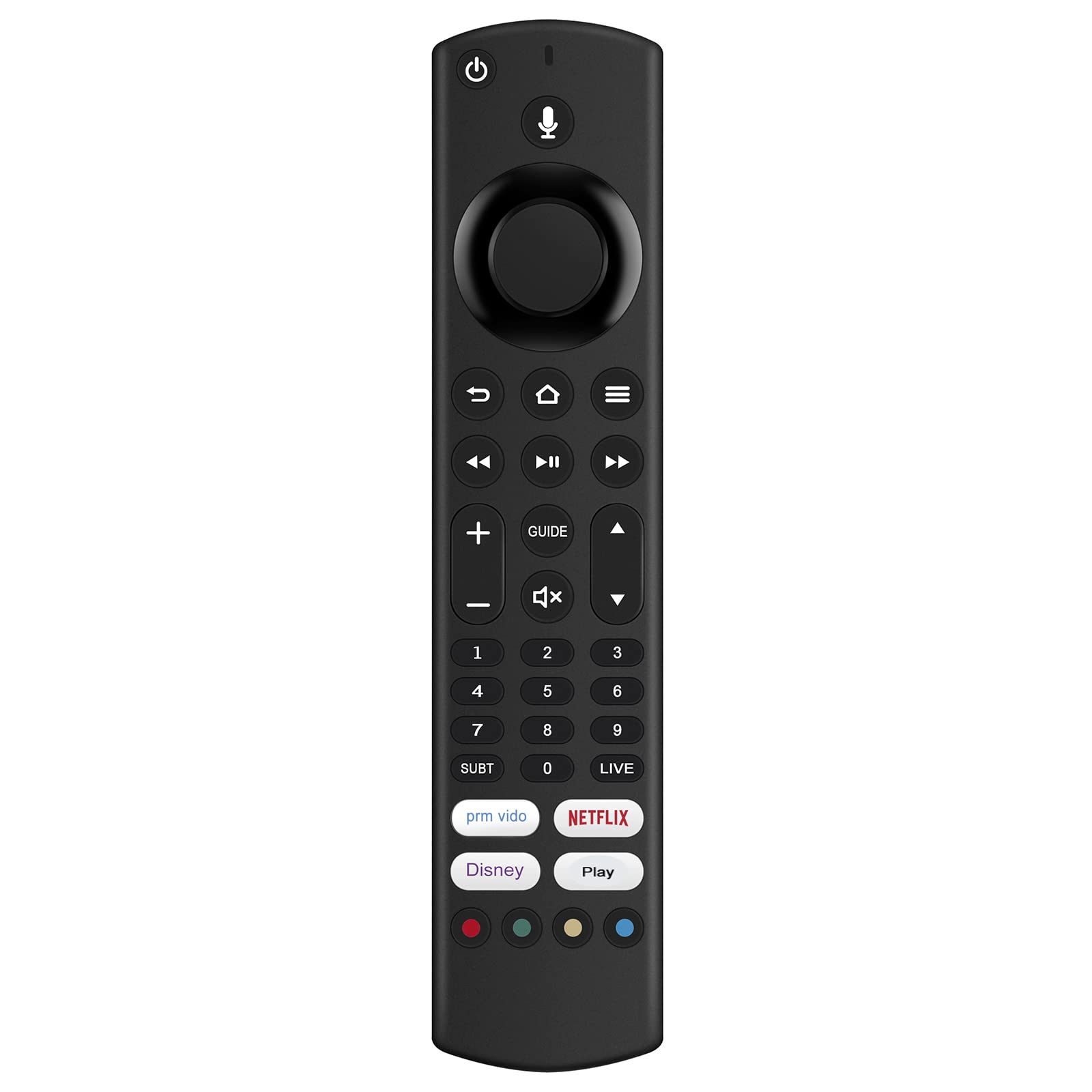 AULCMEET CT-8565 Replacement Voice Remote Control Fit For Toshiba CT-8570 TV Edition Remote Control for 43UF3D53DB 50UF3D53DB 55UF3D53DB 65UF3D53DB 43UF3D63DA 50UF3D63DA 55UF3D63DA 65UF3D63DA