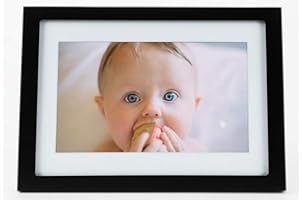 Skylight Frame: 10 inch WiFi Digital Picture Frame, Email Photos from Anywhere, Touch Screen Display, Effortless One Minute S