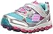 Skechers Kids Girls' Skech-Air Ultra-Bity Bubbles Running Shoe, Silver/Pink/Blue, 8 M US Toddler