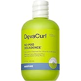 DevaCurl No-Poo Decadence Non-Lathering Cleanser for Ultra-Rich Moisture | Nourished | Bouncy | Shiny | All Curl Types
