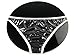 Haian Plastic Bikini Panties PVC Underwear 3 Pack (X-Large, Glass Clear)
