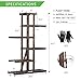 VIVOSUN Wood Plant Stand High Low Shelves Flower Rack Display for Indoor Outdoorthumb 1