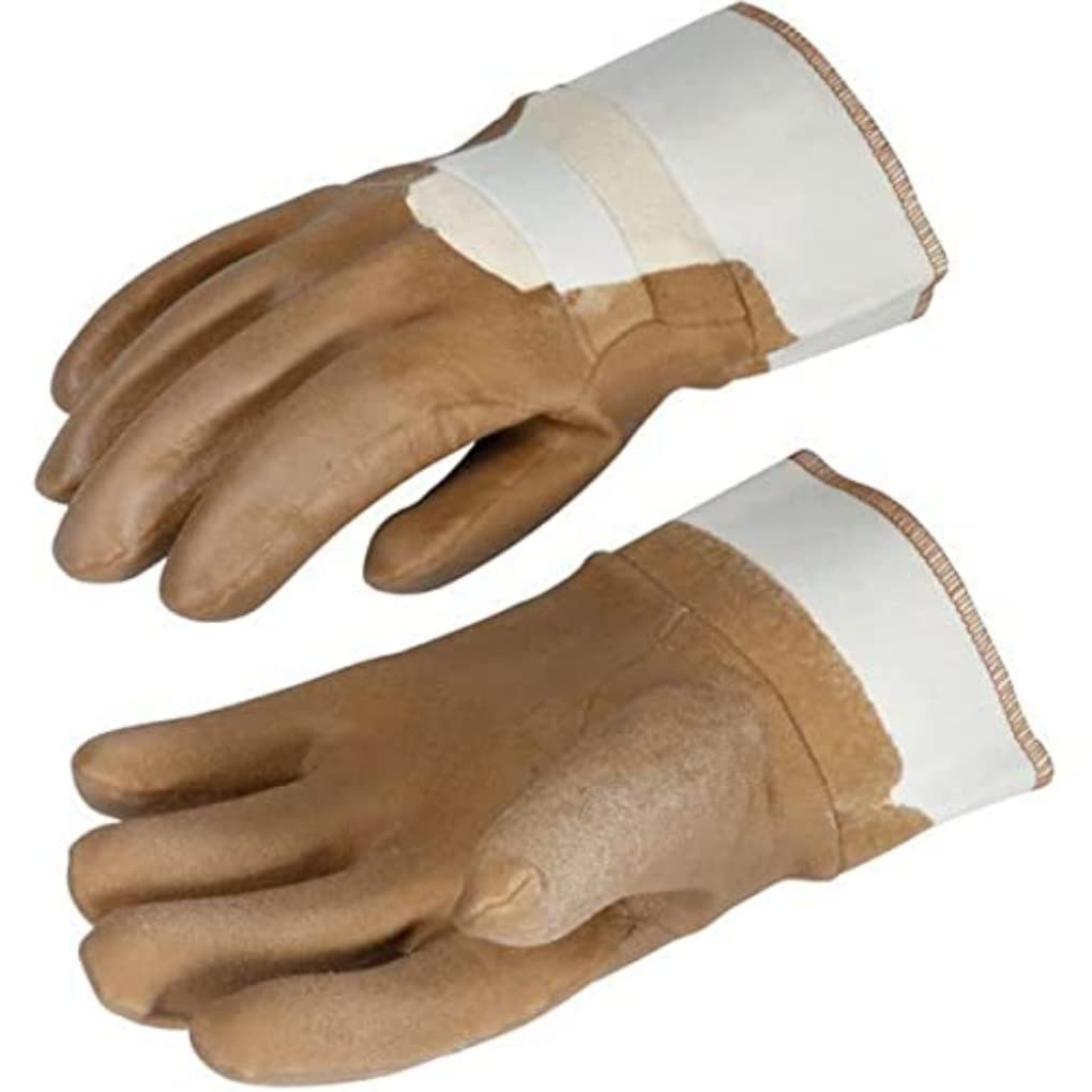 Rothenberger 1500000439 Spiral Leadership Glove, Brown/White