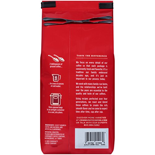image for Community Coffee Golden Caramel Flavored Medium Roast Premium Ground 1