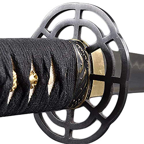 Handmade Sword - The Last Samurai Sword Katana Battal Ready, Fully Functional and Hand Forged, 1045 Carbon Steel Blade Engraved with The Last Samurai Sword Quote, Clay Tempered, Full Tang, Sharp