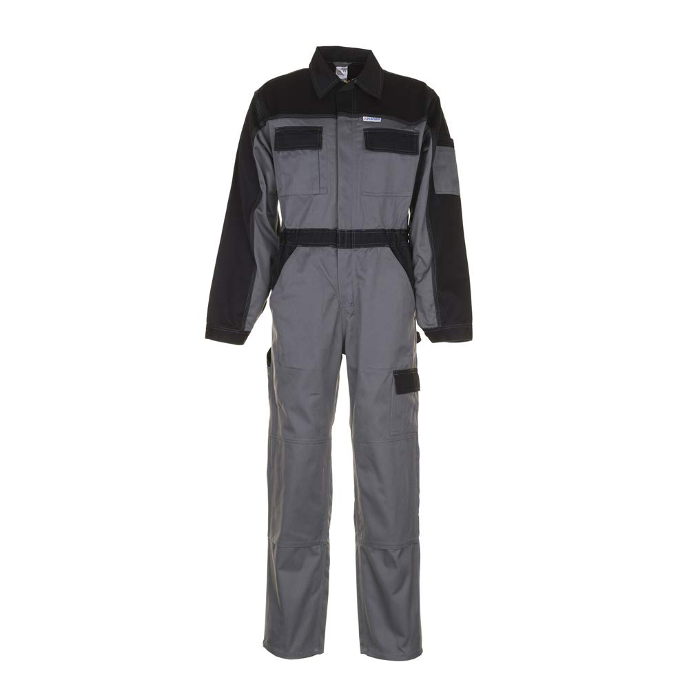 Planam 1234090 Size 90 "Tristep" Overall - Grey/Black
