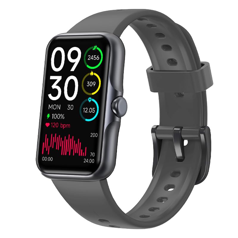 FORHAPAY Fitness Tracker Watch for Women Men, 1.47" Smart Watch with Heart Rate Sleep Monitor Message Remind, Multiple Sports Modes IP68 Waterproof Smartwatch with Calorie Step Counter for Android iOS