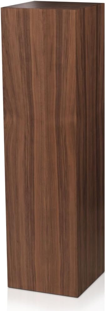 Xylem Design Pedestal Source - Wood Pedestal - 11.5 X 11.5 Top - 36 Tall - Walnut