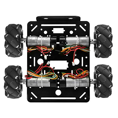 OSOYOO 4WD Omni Wheel Robotic Mecanum Wheel Robot Car Platform Chassis ...
