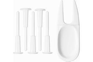 BOHUIZ 6 Pcs Exercise Ball Plug Replacement Kit Yoga Ball Fitness Exercise Ball Air Stopper Plug Pin Adapter Kit for Exercise Ball Fitness Inflatable Bed Pool