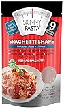 Skinny Pasta Spaghetti Shape 9.52 oz (6 Pack) - The Only Odor Free 100% Konjac Noodle - Pasta Weight loss - Low Calorie Food - Healthy Diet Pasta