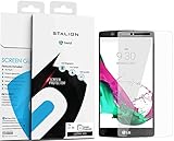 LG G4 Screen Protector: Stalion® Shield Ultra HD Armor Guard Transparent Crystal Clear Japanese PET Film (3-Pack)[Retail Packaging]
